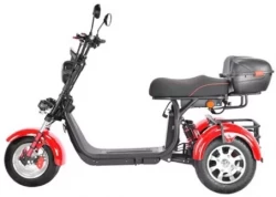 Электроскутер White Siberia CityCoco WS-Pro Trike 3000W 21Ah (красный) - фото2