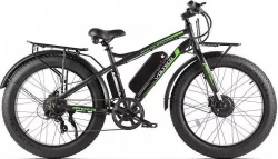 Электровелосипед Volteco BigCat Dual New 2020 (черный) - фото