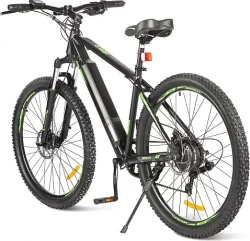 Электровелосипед Eltreco Ultra Trend 2022 (серый/зеленый) - фото4