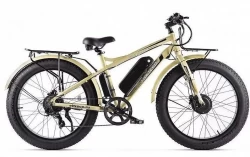 Электровелосипед Volteco Bigcat Dual New (бежевый) - фото