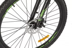 Электровелосипед Eltreco Ultra Lite 2022 (серый/зеленый) - фото5