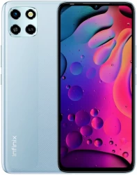 Смартфон Infinix Smart 6 HD 2GB/32GB (голубой) - фото