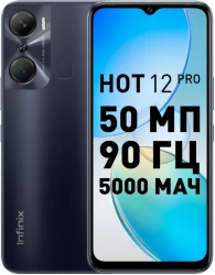 Смартфон Infinix Hot 12 Pro 8GB/128GB (черный) - фото