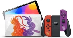 Игровая приставка Nintendo Switch OLED Pokemon Scarlet & Violet Edition - фото3