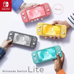 Игровая приставка Nintendo Switch Lite Coral - фото5