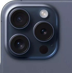 Смартфон Apple iPhone 15 Pro 256GB (синий титан) - фото5