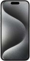 Смартфон Apple iPhone 15 Pro Max 1TB (белый титан) - фото2