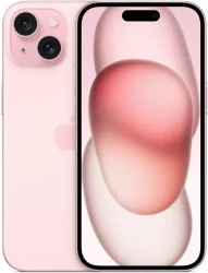 Смартфон Apple iPhone 15 Dual SIM 512GB (розовый) - фото