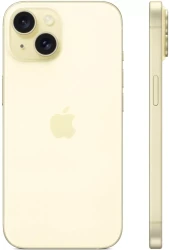 Смартфон Apple iPhone 15 Dual SIM 128GB (желтый) - фото2