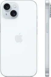 Смартфон Apple iPhone 15 Dual SIM 128GB (голубой) - фото2