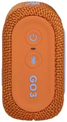 Портативная акустика JBL Go 3 Orange - фото5