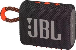 Портативная акустика JBL Go 3 Black/Orange - фото