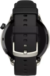 Умные часы Amazfit GTR 4 (серебристый, с черным ремешком из фторэластомера) - фото4