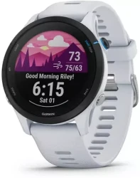 Умные часы Garmin Forerunner 255 Music 46 мм (белый) - фото