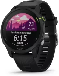 Умные часы Garmin Forerunner 255 Music 46 мм (черный) - фото