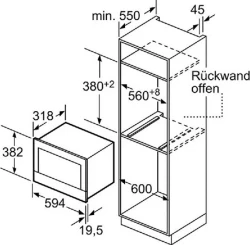 Микроволновая печь Bosch BFR634GS1 - фото6