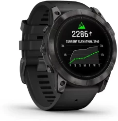 Умные часы Garmin Epix Pro Gen 2 Sapphire 47 мм (карбоново-серый титан/черный, с кожаным и силиконовым ремешками) - фото3