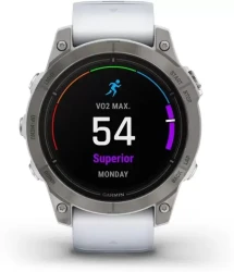 Умные часы Garmin Epix Pro Gen 2 Sapphire 47 мм (титан/белый камень) - фото2