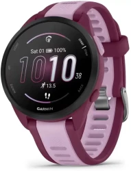 Умные часы Garmin Forerunner 165 Music (ягода/сирень) - фото