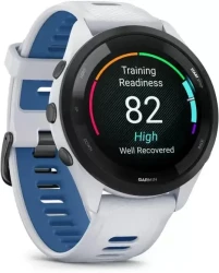 Умные часы Garmin Forerunner 265 (белый камень/синий) - фото3