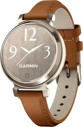 Умные часы Garmin Lily 2 Classic (кремовое золото/коричневый) - фото