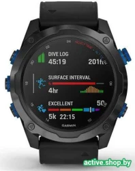 Умные часы Garmin Descent Mk2i (титан с DLC/черный) - фото7