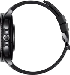 Умные часы Xiaomi Watch 2 Pro LTE (черный, с черным силиконовым ремешком, международная версия) - фото3