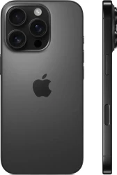 Смартфон Apple iPhone 16 Pro Dual SIM 128GB (черный титан) - фото2