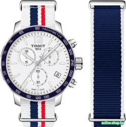 Наручные часы Tissot Quickster Nato Сhronograph T095.417.17.037.09 - фото4