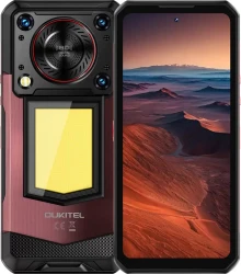 Смартфон Oukitel WP56 12GB/512GB (черный/красный) - фото