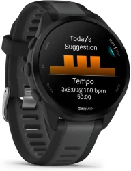 Умные часы Garmin Forerunner 165 (черный/сланцево-серый) - фото3
