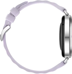 Умные часы Huawei Watch GT 6 41 мм (серебристый, с сиреневым силиконовым ремешком, международная версия) - фото4