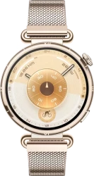 Умные часы Huawei Watch GT 6 41 мм (золотистый, с золотистым миланским браслетом, международная версия) - фото2