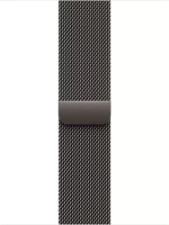 Умные часы Apple Watch Series 11 LTE 42 мм (титановый корпус, золотистый/сланец, миланская петля) - фото3