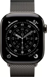 Умные часы Apple Watch Series 11 LTE 46 мм (титановый корпус, сланец/сланец, миланская петля) - фото2
