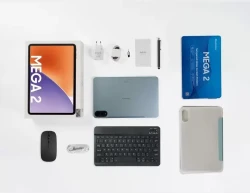 Планшет Blackview Mega 2 12GB/256GB LTE синий (С клавиатурой, мышью, наушниками) - фото2