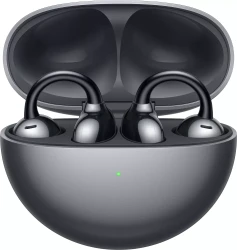 Наушники Huawei FreeClip (черный, международная версия) - фото