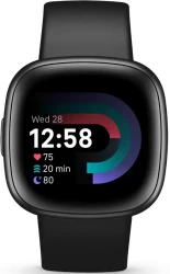 Умные часы Fitbit Versa 4 (черный/черный алюминий) - фото2