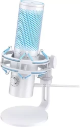 Проводной микрофон HyperX QuadCast 2 (белый) - фото3