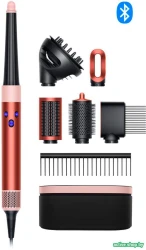 Фен-стайлер Dyson Airwrap Complete Long HS08 i.d. Diffuser (клубнично-бронзовый/розовый румянец) - фото