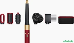 Фен-стайлер Dyson Airwrap Complete Long HS08 i.d. Diffuser (красный бархат/золотой) - фото2