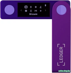 Аппаратный криптокошелек Ledger Nano X (фиолетовый аметист) - фото2