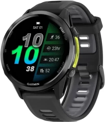 Умные часы Garmin Forerunner 970 47 мм (темно-серый/серый) - фото