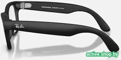Умные очки Ray-Ban Meta Wayfarer Gen 2 RW4012 (large, черный матовый/прозрачный) - фото4