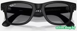 Умные очки Ray-Ban Meta Wayfarer Gen 2 RW4012 (черный матовый/графитовый) - фото5