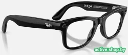 Умные очки Ray-Ban Meta Wayfarer Gen 2 RW4012 (черный глянцевый/прозрачный/графитовый зеленый) - фото4