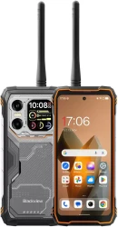 Смартфон Blackview Xplore 1 Walkie Talkie 16GB/512GB (черный/оранжевый) - фото
