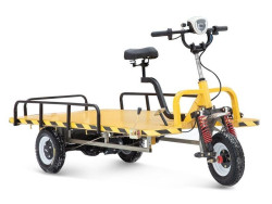 Платформенная тележка электрическая RuTrike ТАКСА ВАЙД - фото