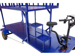 Платформенная тележка электрическая RuTrike ПАЛИСАД ЯРУС - фото7