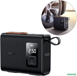 Автомобильный компрессор Baseus Mega EnergyPump Series Dual Cylinder Wireless Inflator - фото